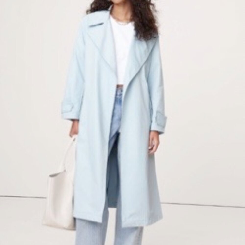 Banana Republic Water-Resistant Travel Trench Coat